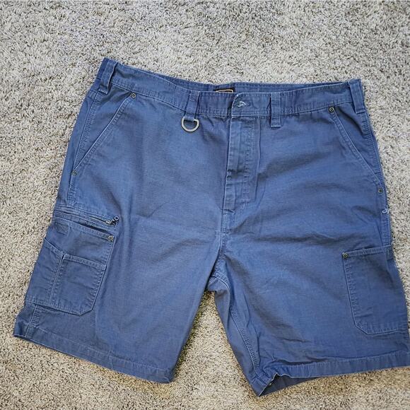 CE Schmidt Workwear Ripstop Utility Carpenter Shorts Men’s 44 Cargo blue‎ - Picture 1 of 5